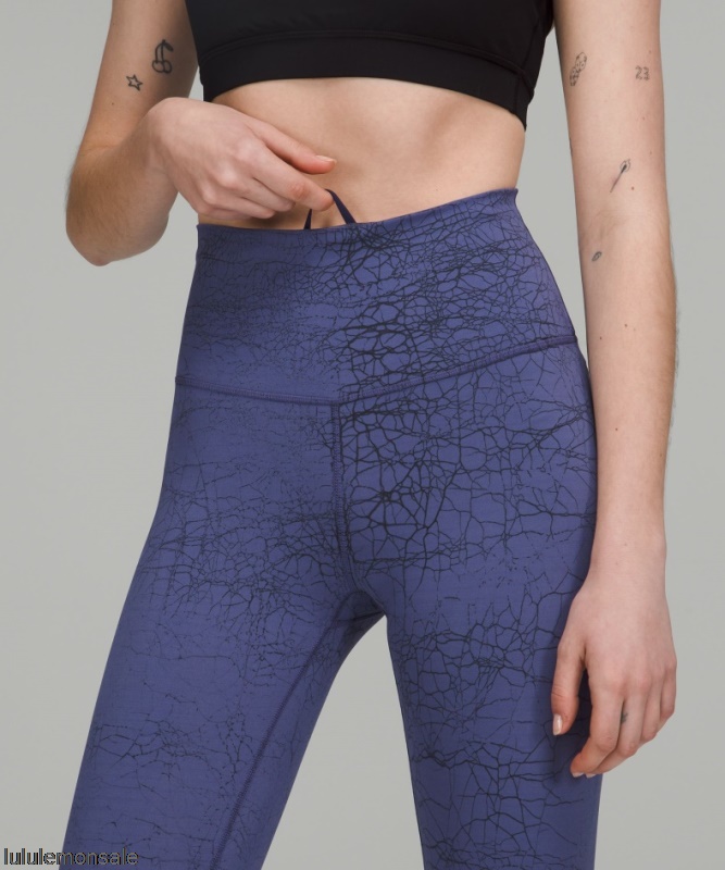 Lululemon Damen DELULU066 | Wunder Train High-rise Tight 25 Rover Black